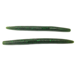 5" Yamamoto Senko - Watermelon with Large Green & Black Flake