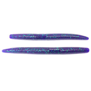 5" Yamamoto Senko - Purple with Emerald Flake