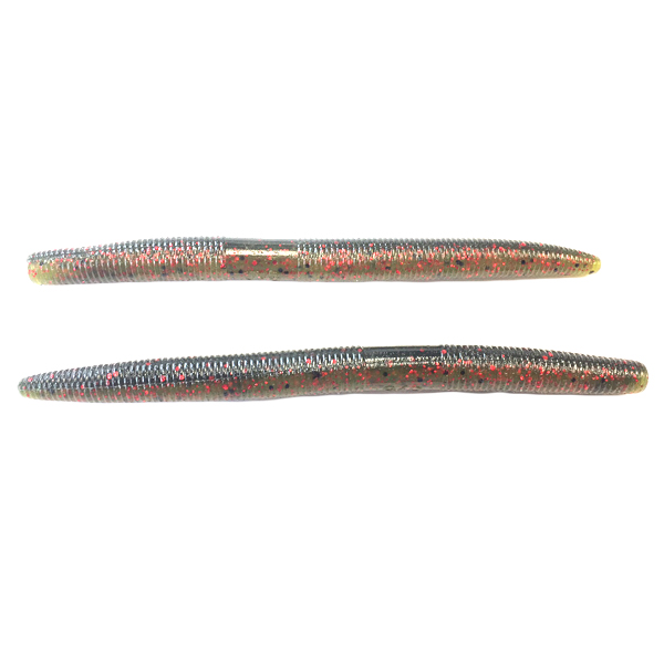 5" Yamamoto Senko - Watermelon Black with Red Flake, Light Watermelon ...