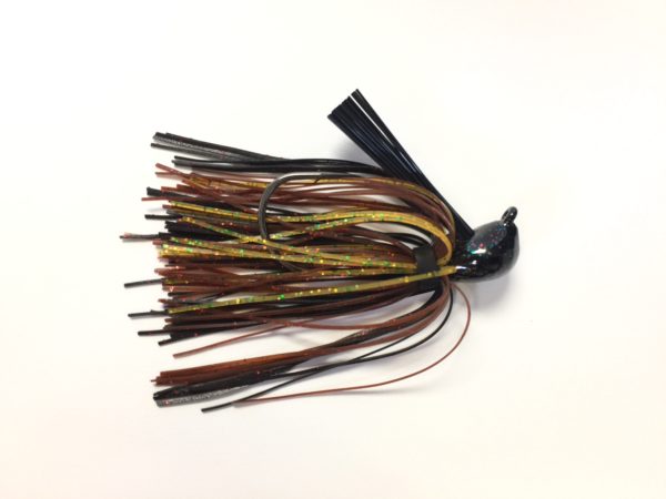 Bass Getter Jig - Black Brown Amber