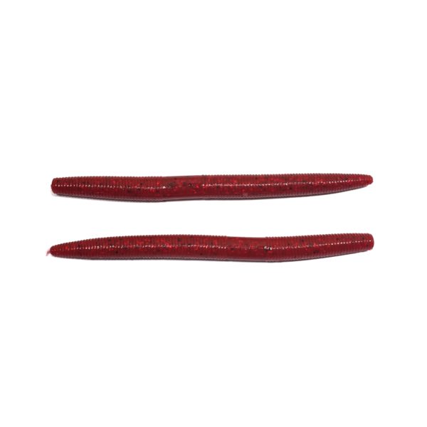 5" Yamamoto Senko - Red w/Large Black and Red